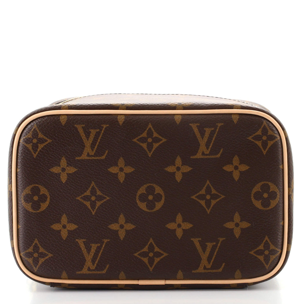 Nice Vanity Case Monogram Canvas Mini
