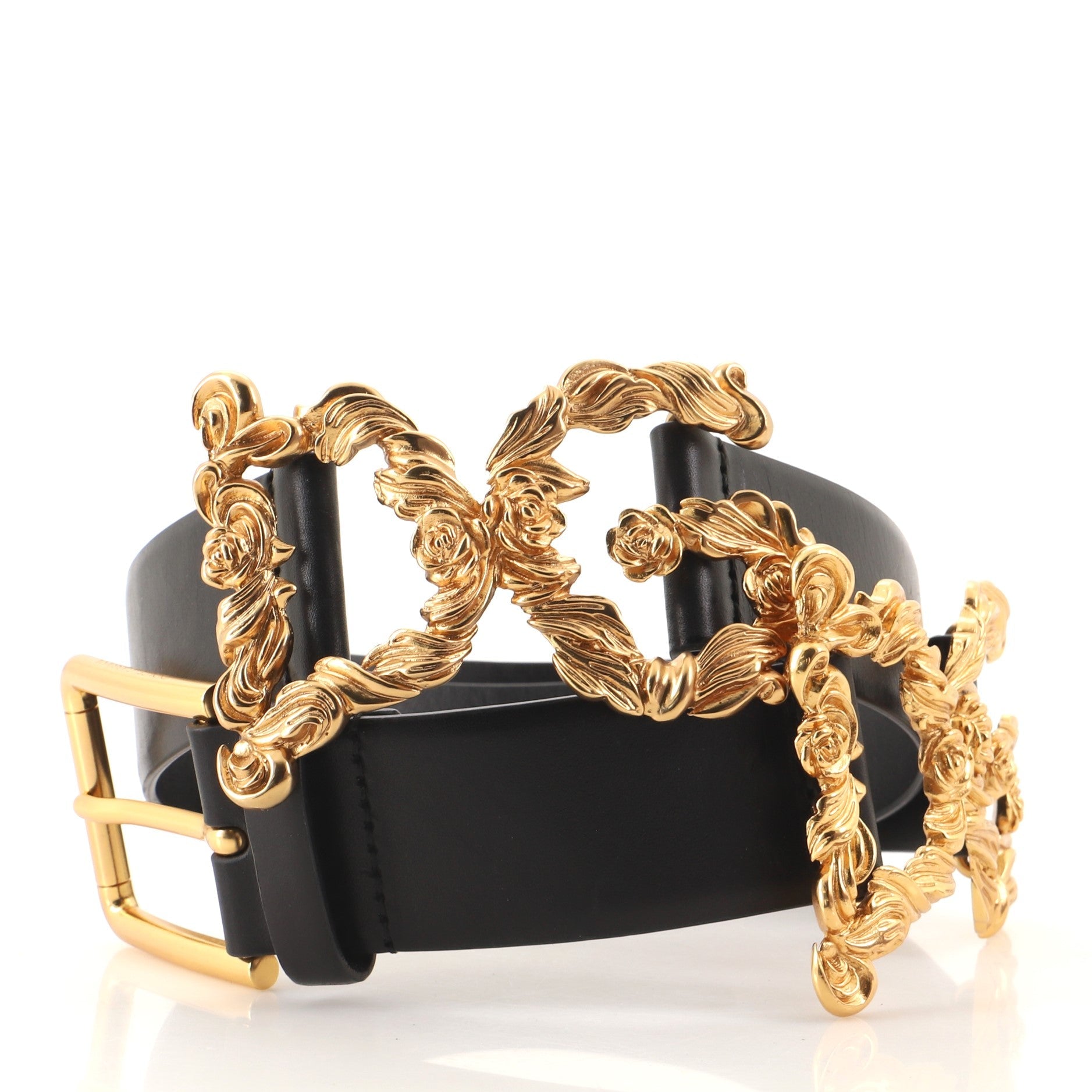 DG Baroque Belt Leather Wide 85