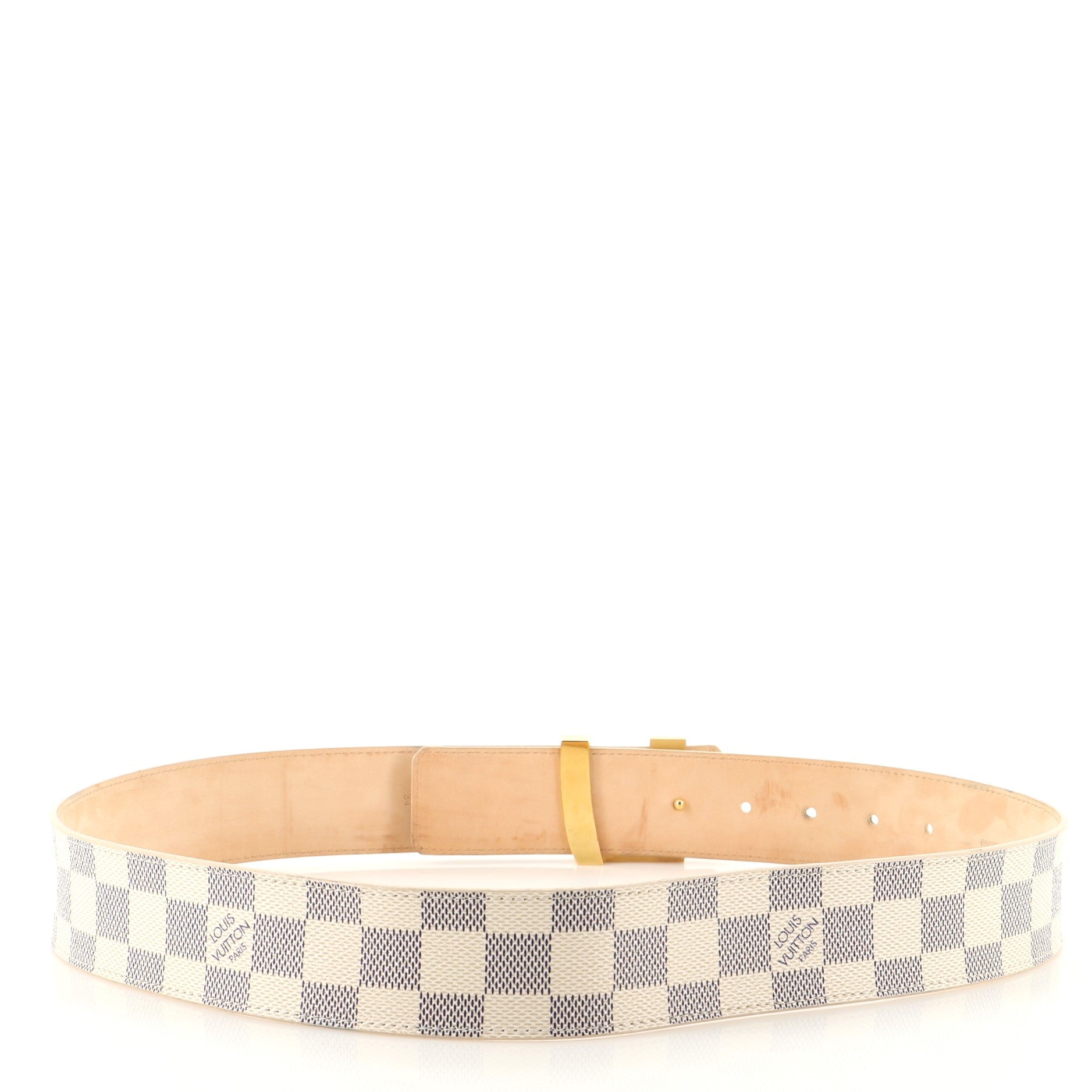 LV Initiales Belt Damier Wide 85