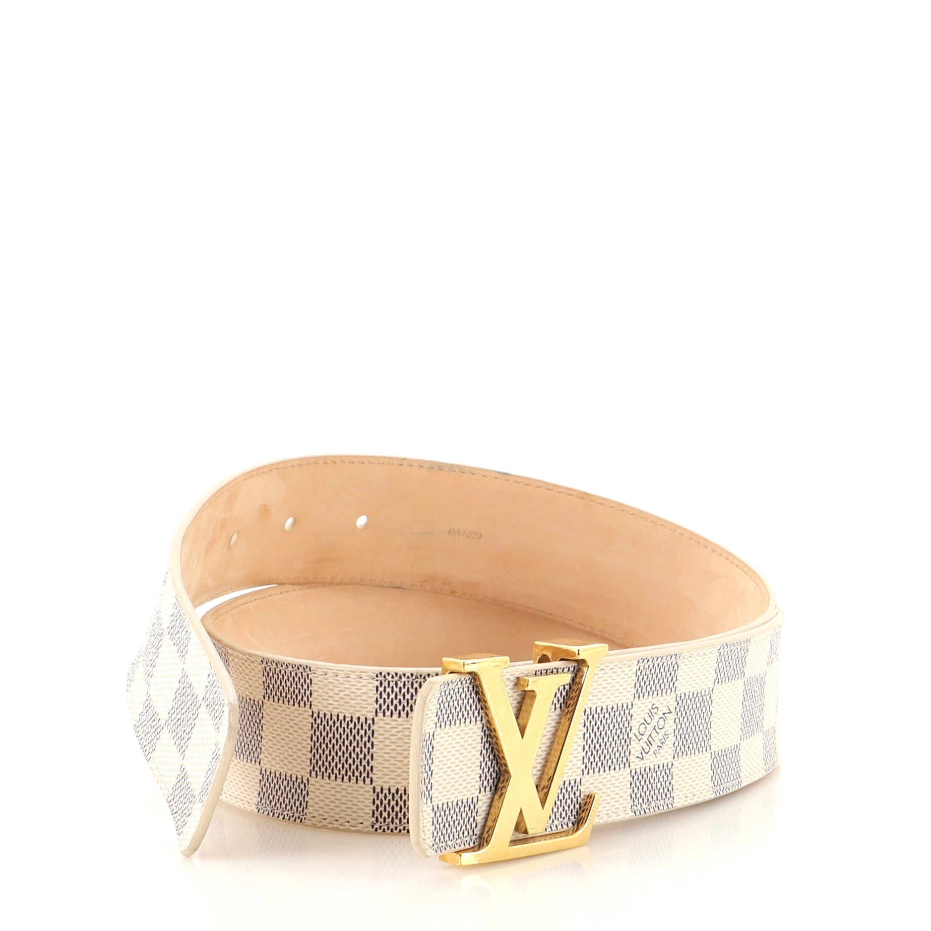 LV Initiales Belt Damier Wide 85