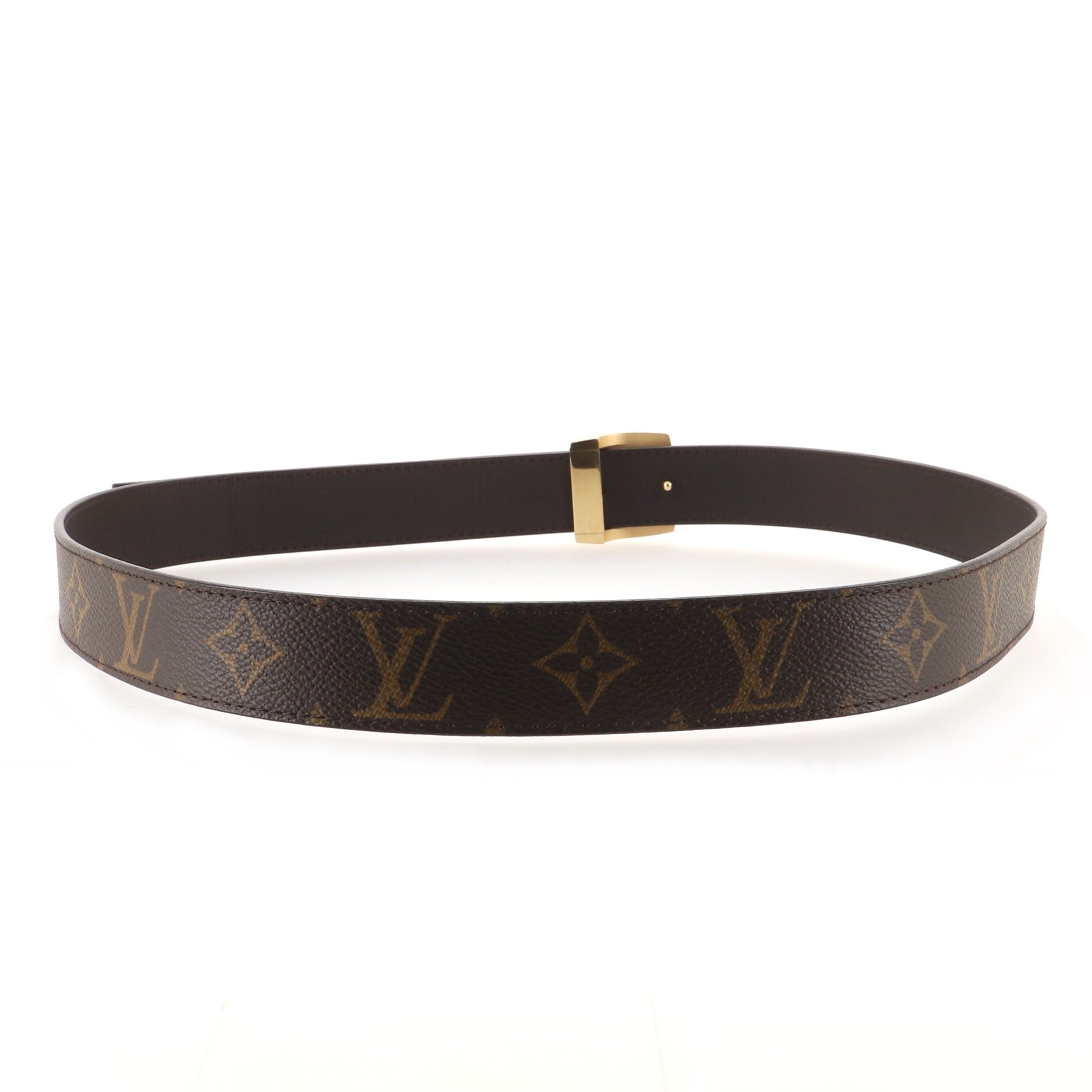LV Cut Belt Monogram Canvas Medium 90