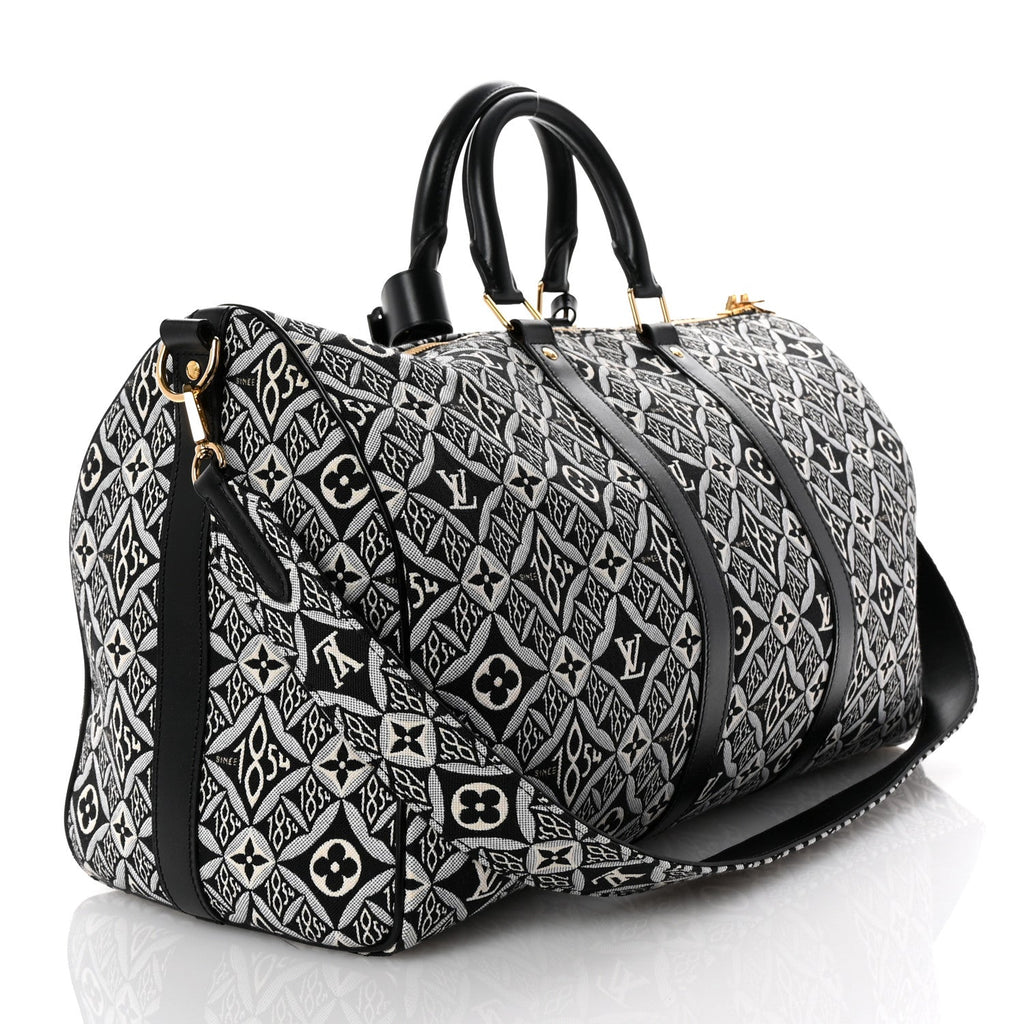 Jacquard Since 1854 Keepall Bandouliere 45 Grey