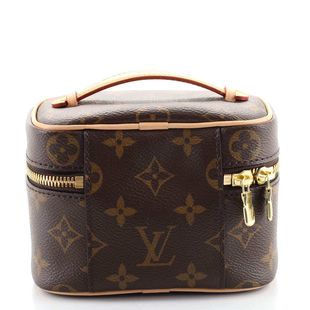 Nice Vanity Case Monogram Canvas Nano