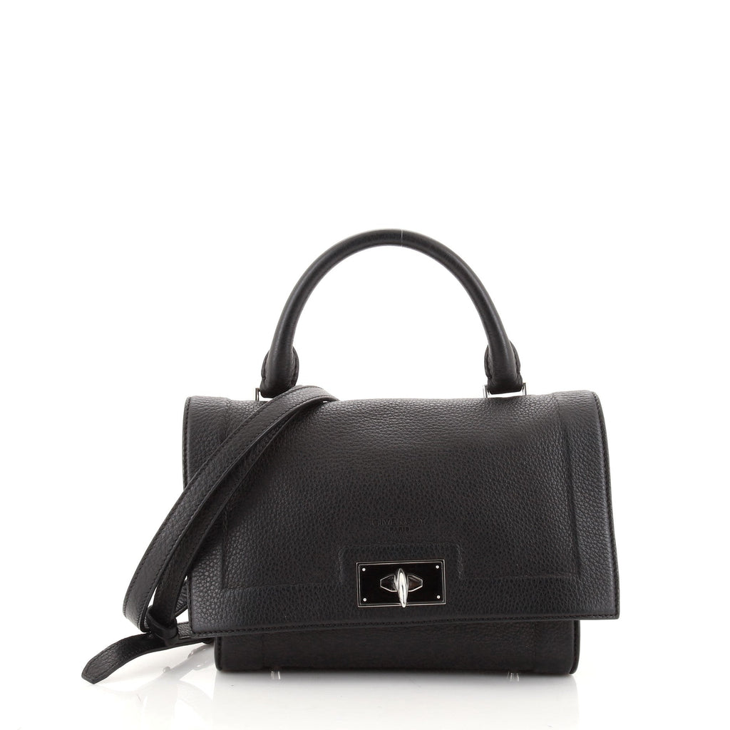 Shark Convertible Satchel Leather Mini