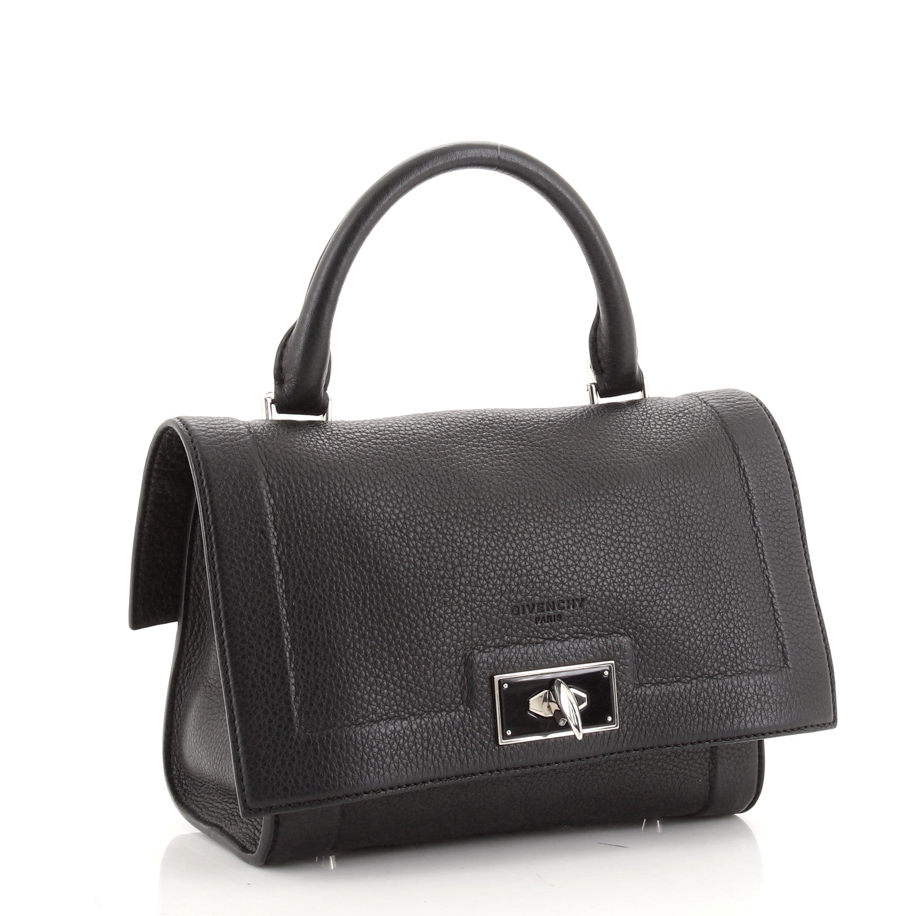Shark Convertible Satchel Leather Mini