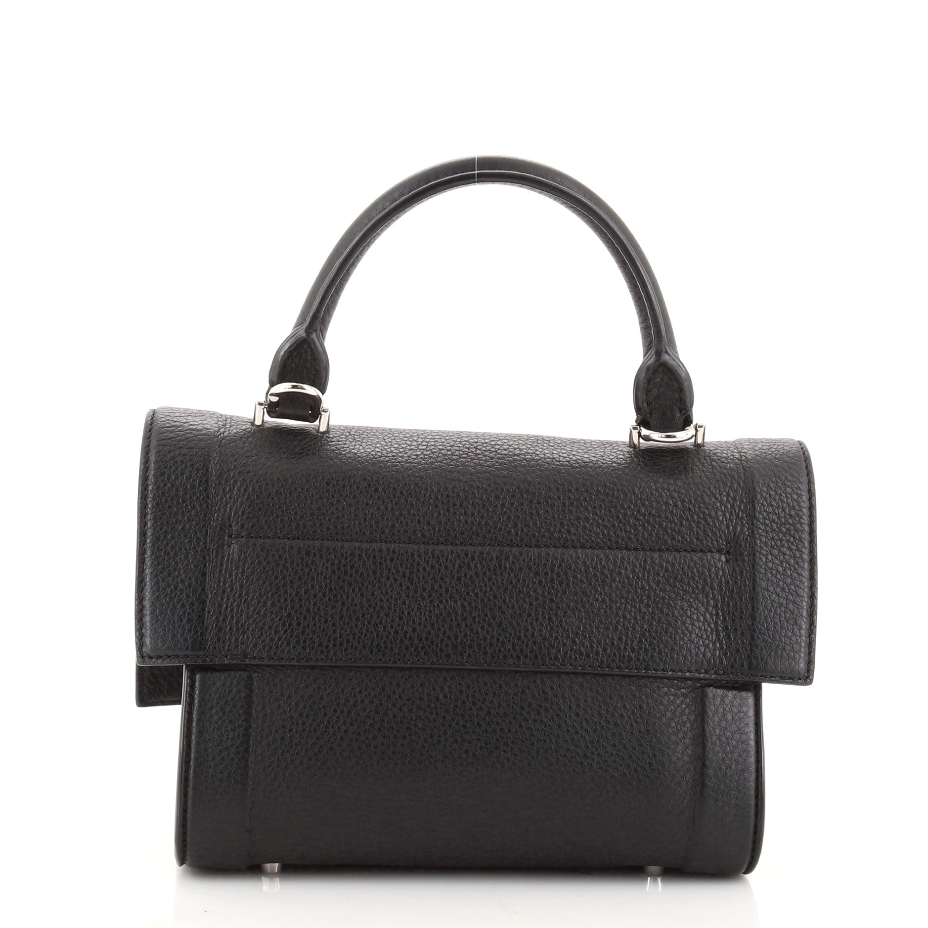 Shark Convertible Satchel Leather Mini