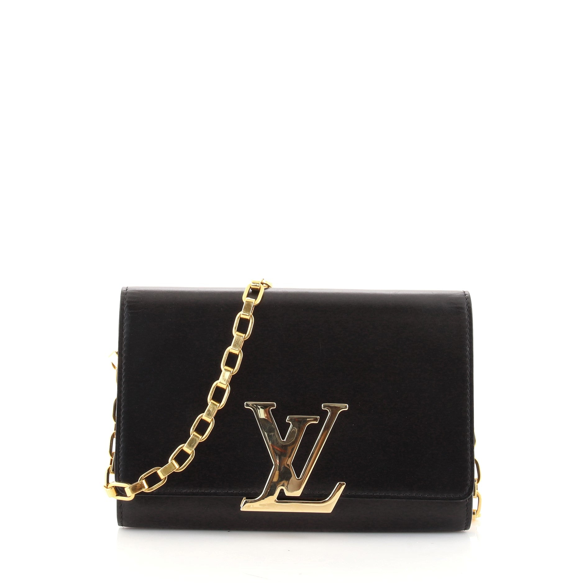 Chain Louise Clutch Leather MM