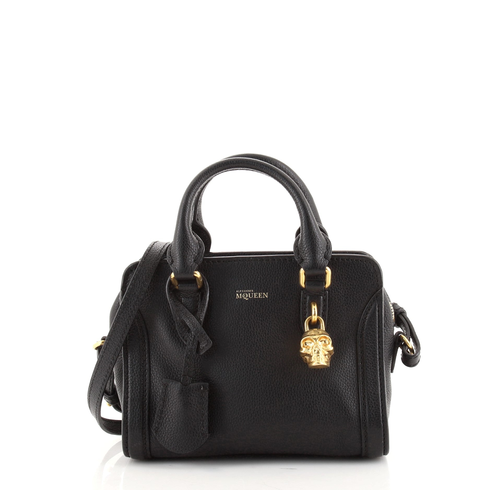 Padlock Zip Around Tote Leather Mini