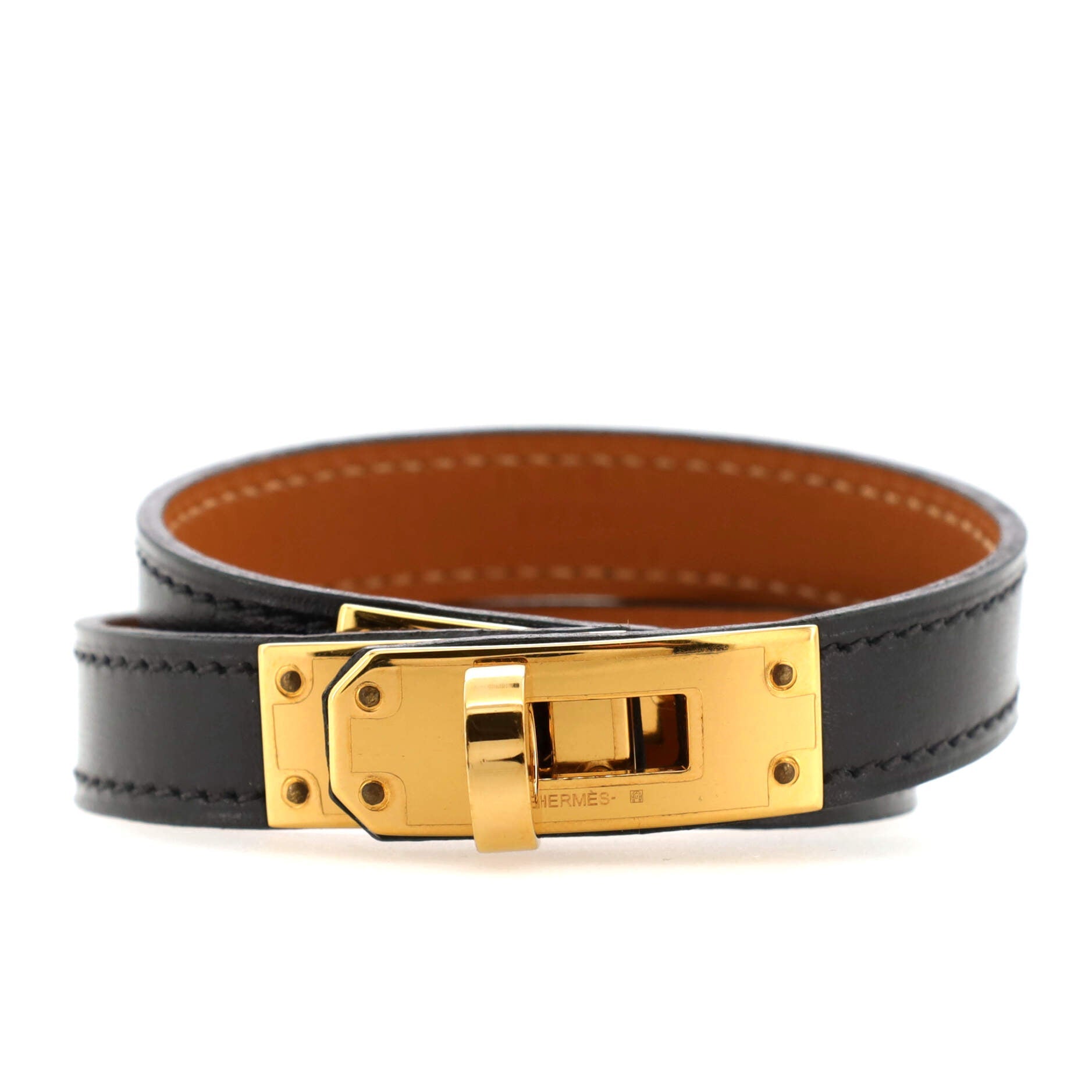 Kelly Double Tour Bracelet Leather