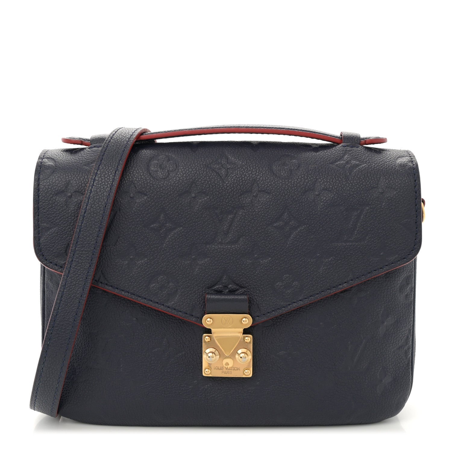 Empreinte Pochette Metis Marine Rouge
