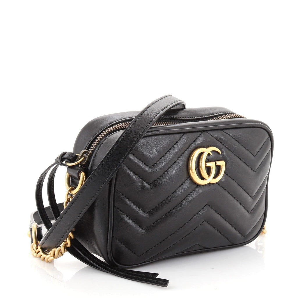 GG Marmont Shoulder Bag Matelasse Leather Mini