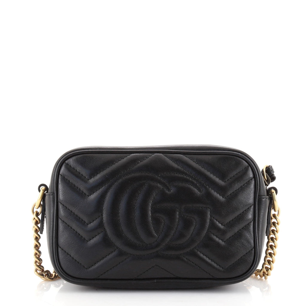 GG Marmont Shoulder Bag Matelasse Leather Mini