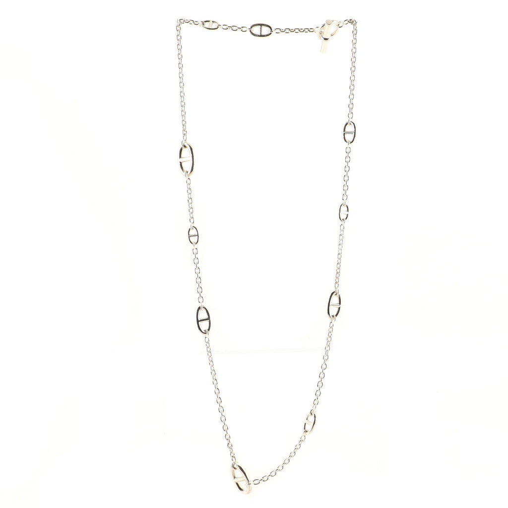 Farandole Long Necklace Sterling Silver 80
