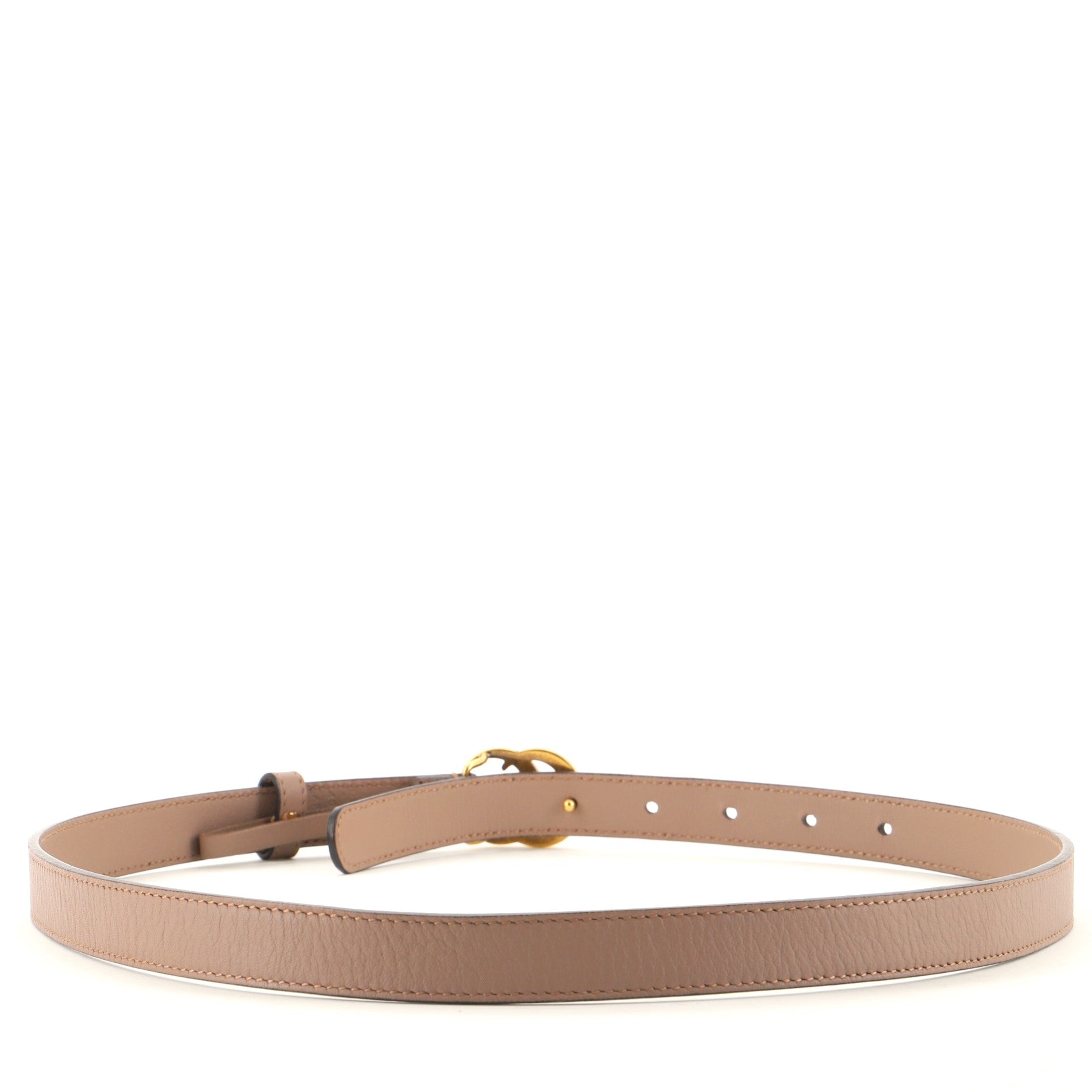 GG Marmont Belt Leather Thin 80