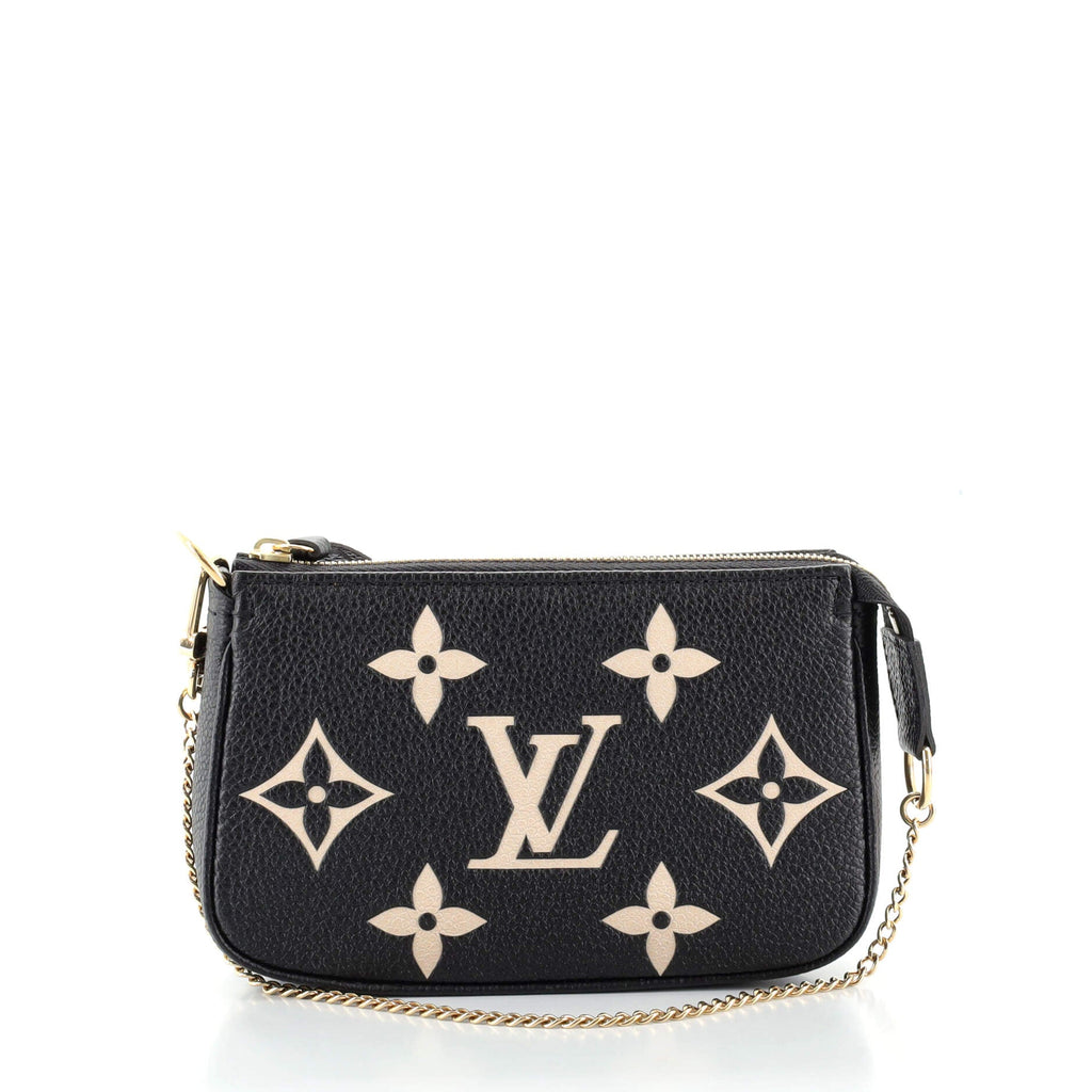Pochette Accessoires Bicolor Monogram Empreinte Giant Mini