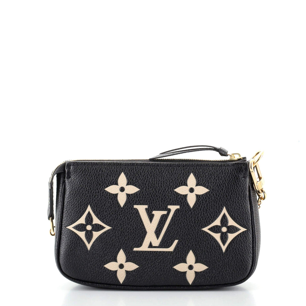 Pochette Accessoires Bicolor Monogram Empreinte Giant Mini