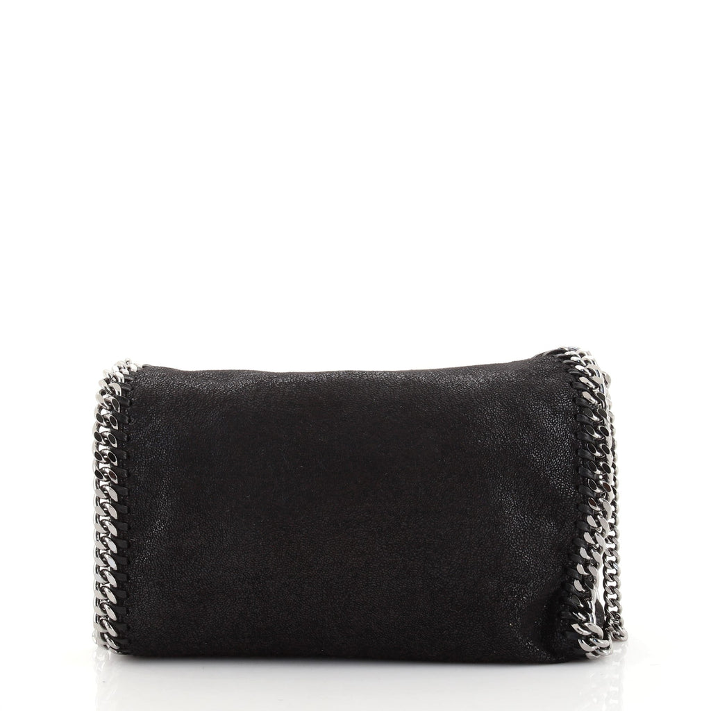 Falabella Fold Over Crossbody Bag Shaggy Deer Mini