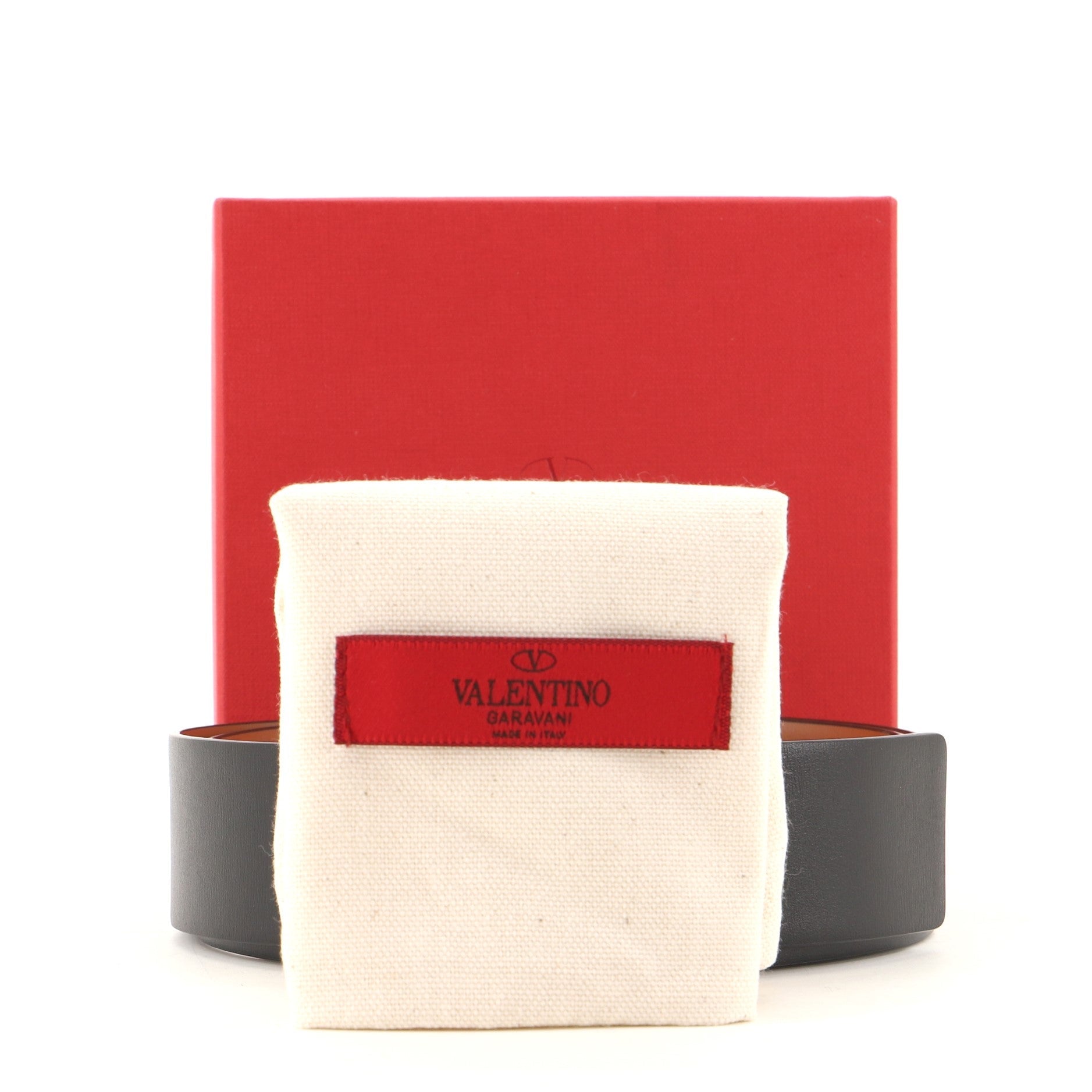 VLogo Reversible Belt Leather Extra Wide 90