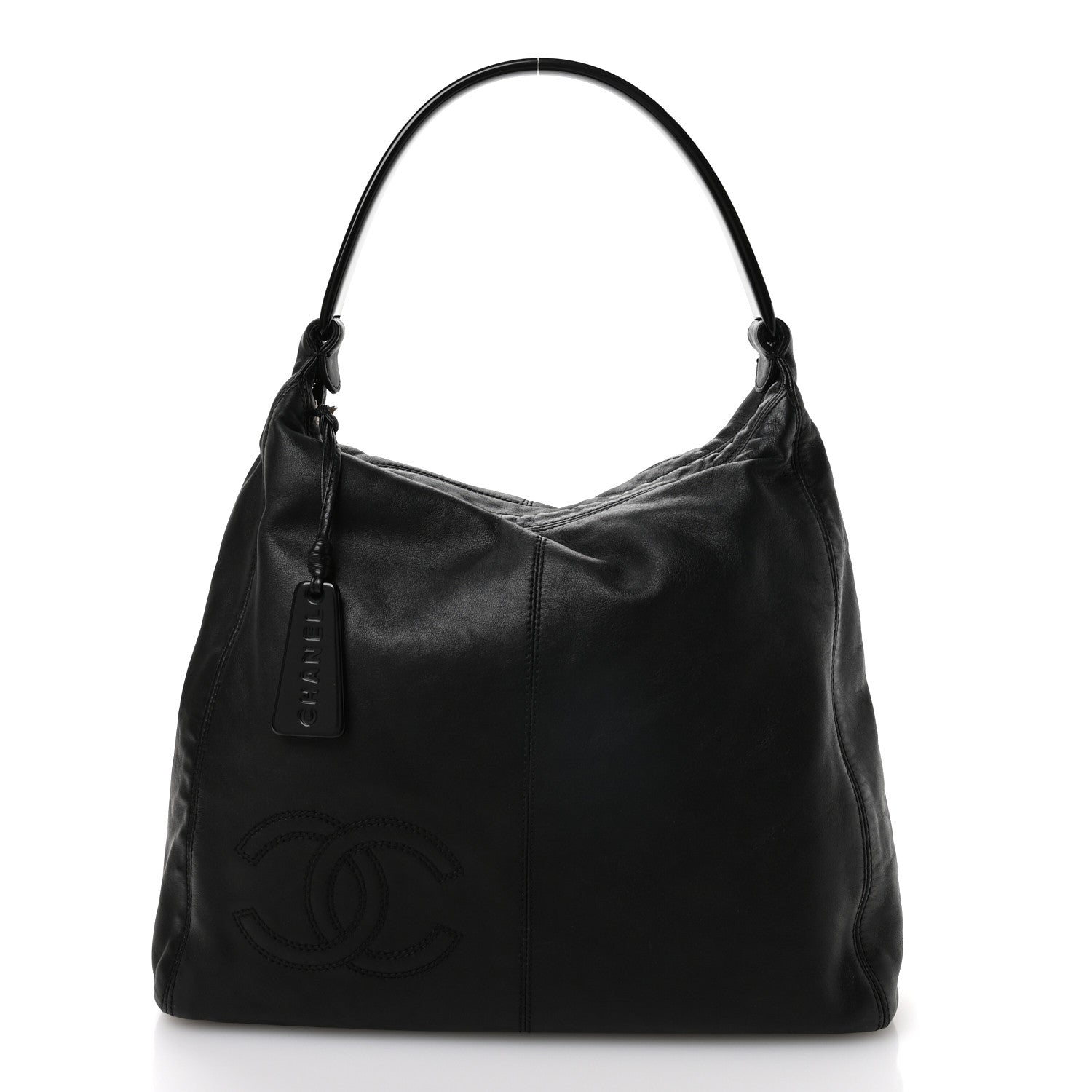Calfskin CC Hobo Black