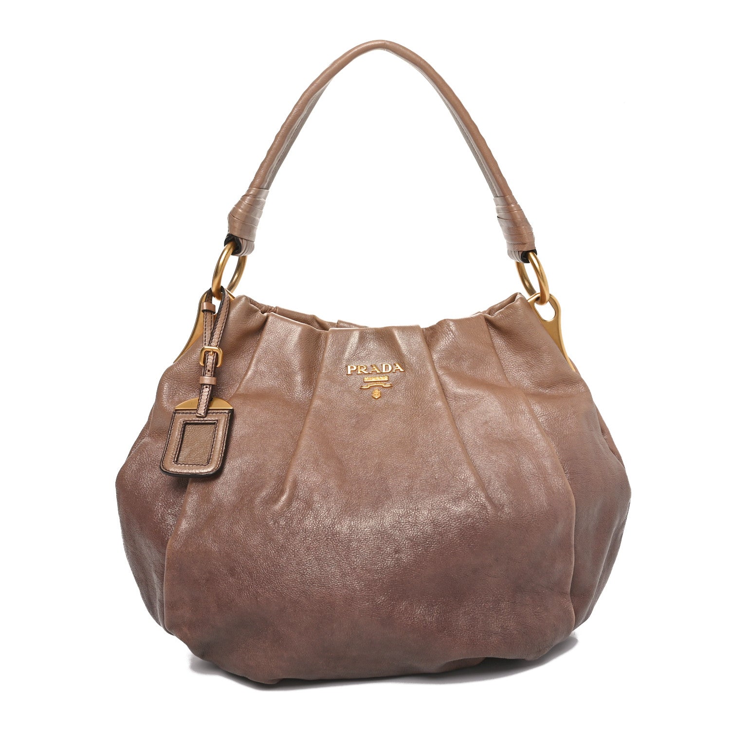 Glace Mordore Sfumata Pleated Hobo Blond Mordor