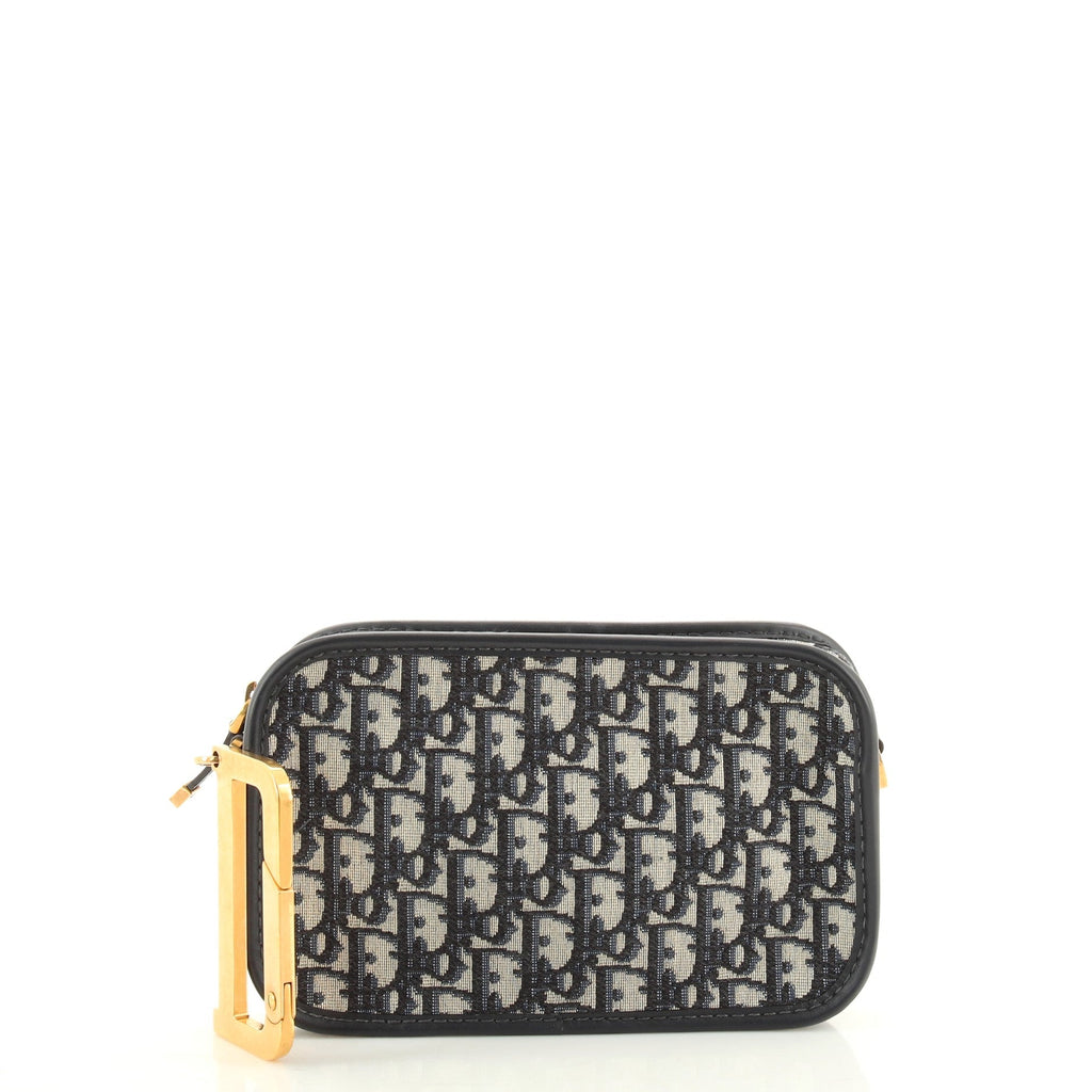 Diorquake Clutch Oblique Canvas Small