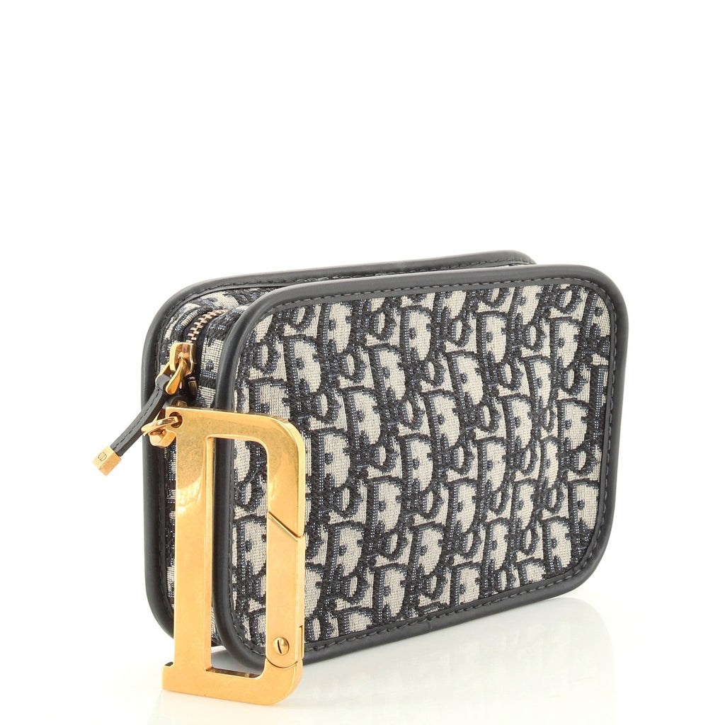Diorquake Clutch Oblique Canvas Small
