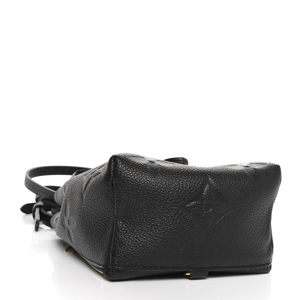 Empreinte Monogram Giant Tiny Backpack Black