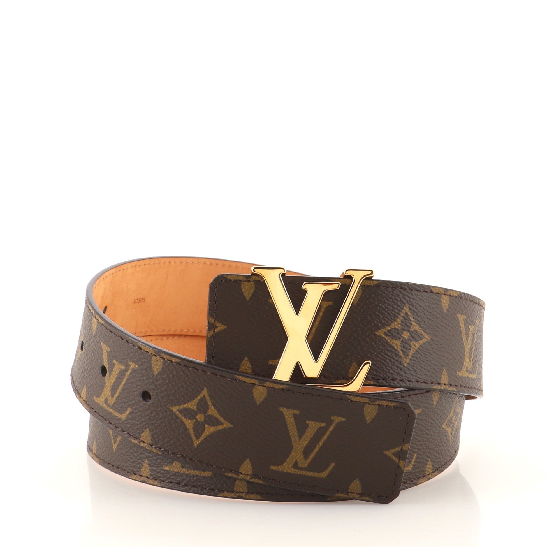 LV Initiales Belt Monogram Canvas Wide 95