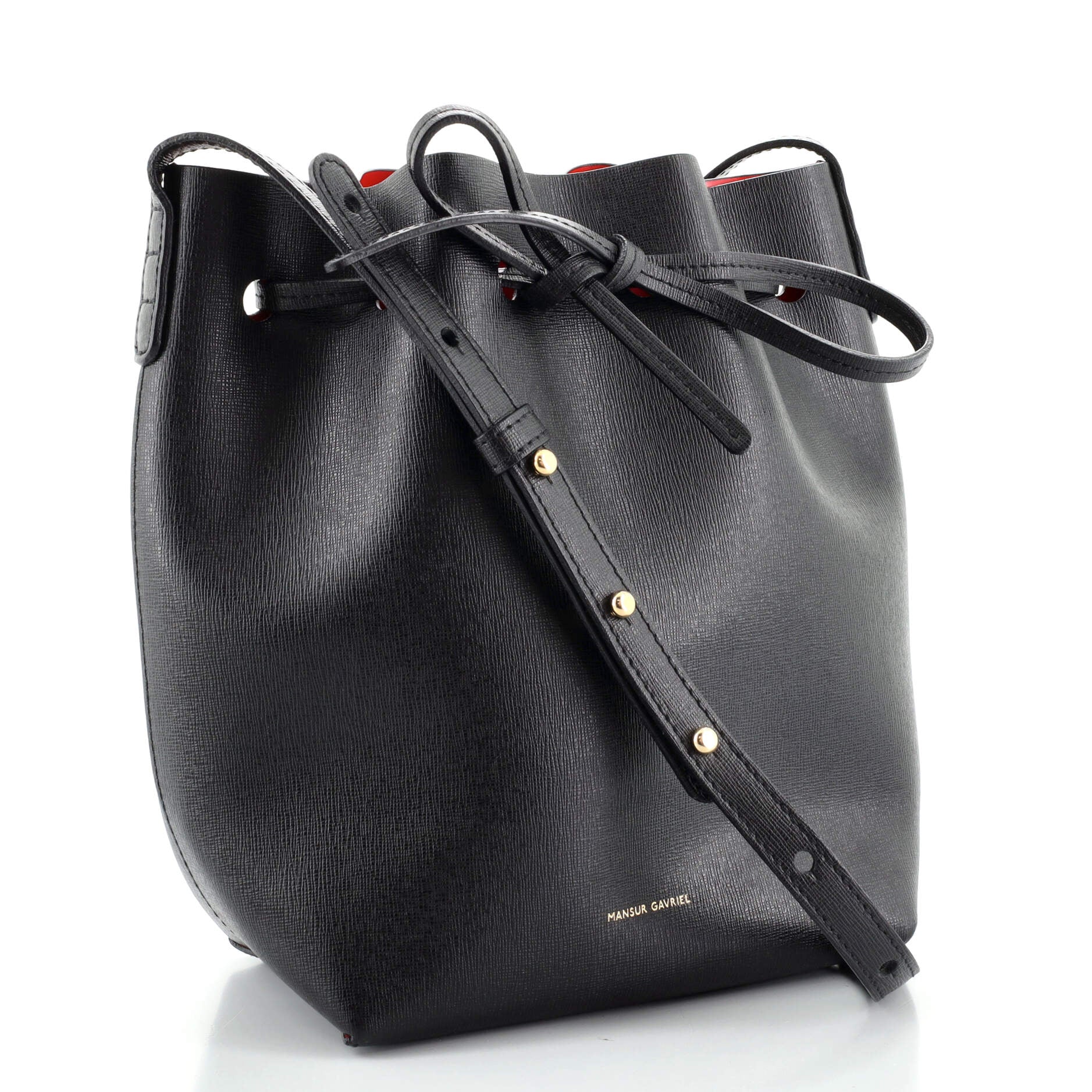 Bucket Bag Leather Mini