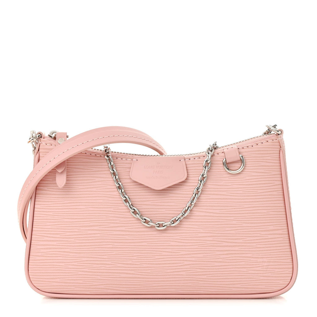Epi Easy Pouch On Strap Rose Ballerine