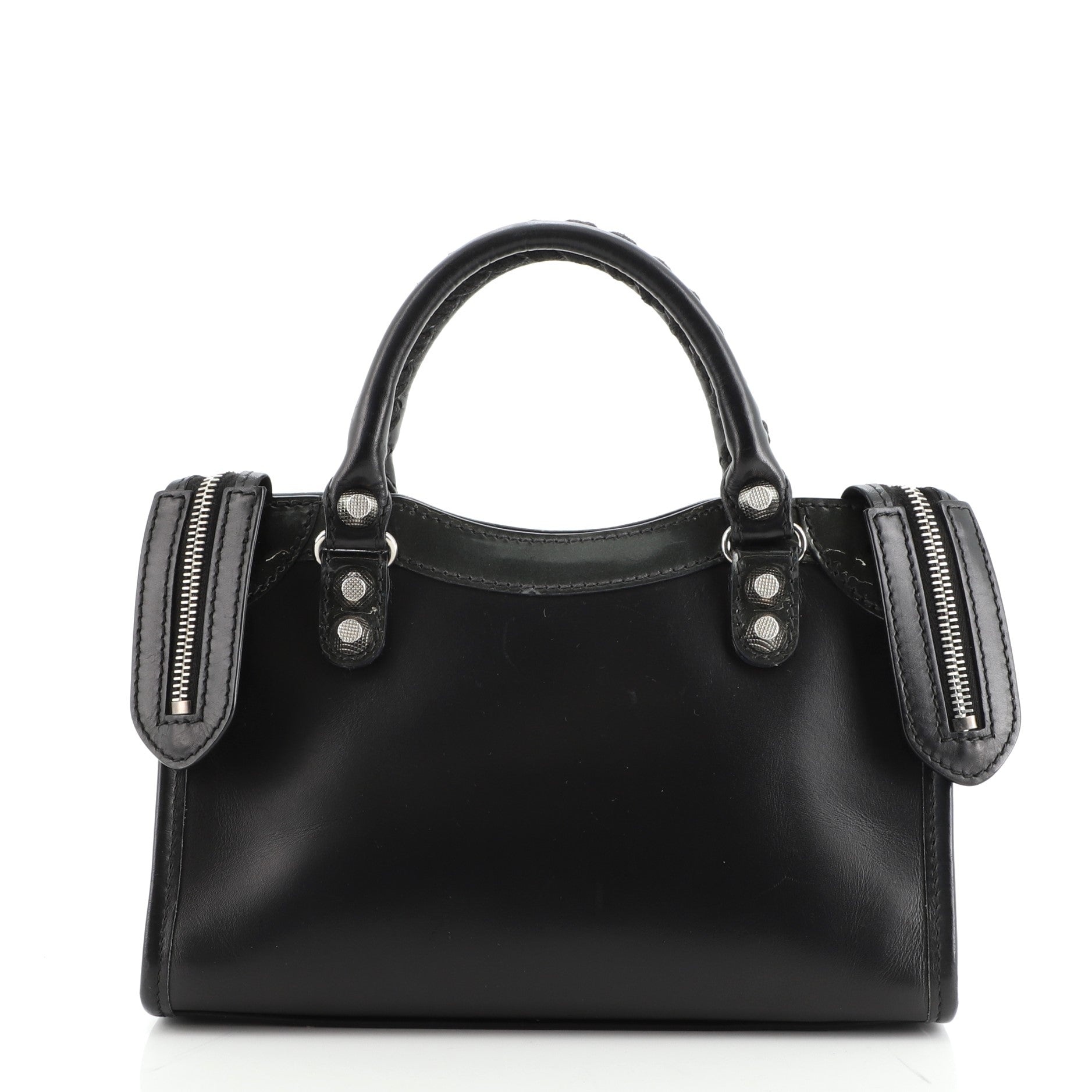 Holiday City Giant Studs Bag Matte Calfskin Mini