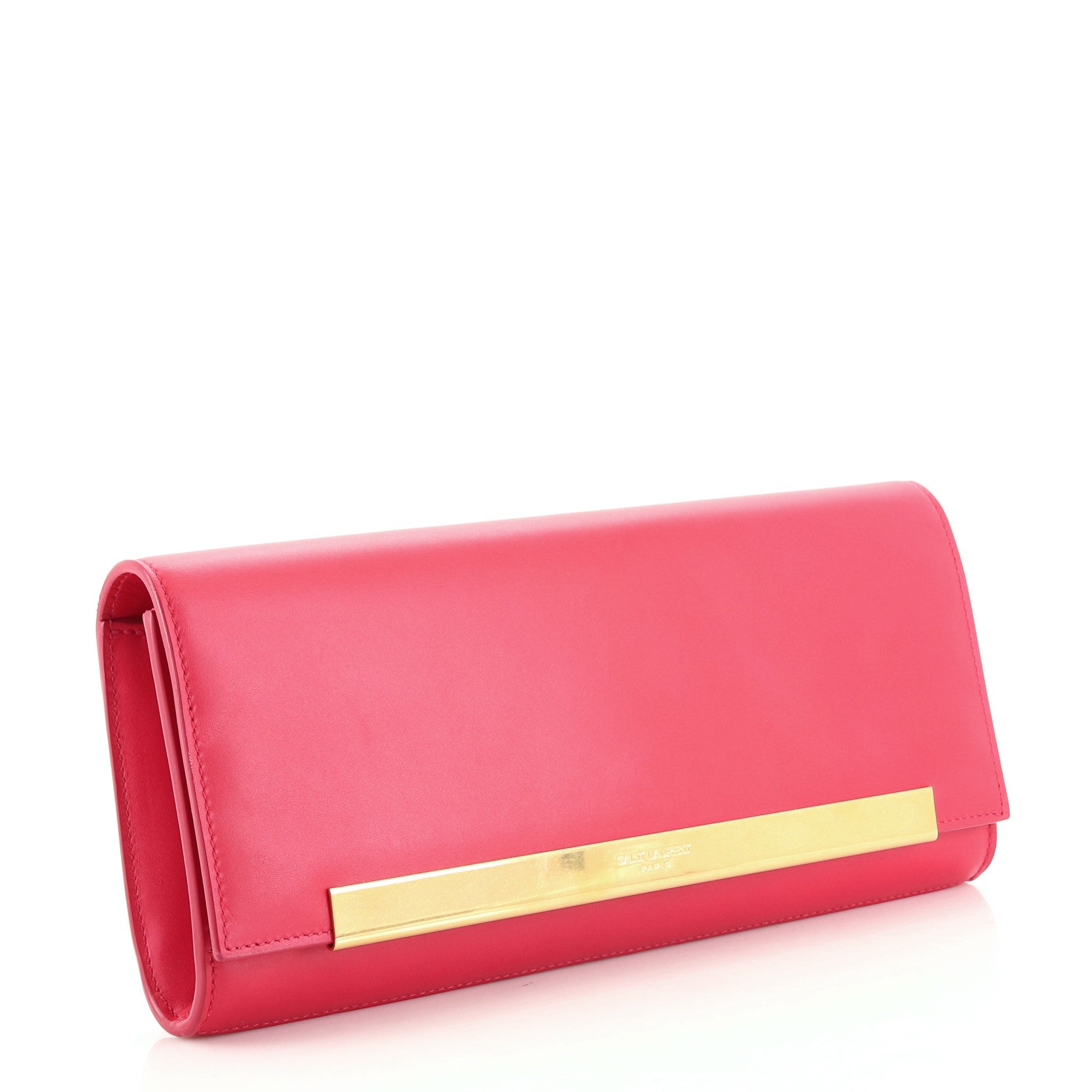 Lutetia Flap Clutch Leather