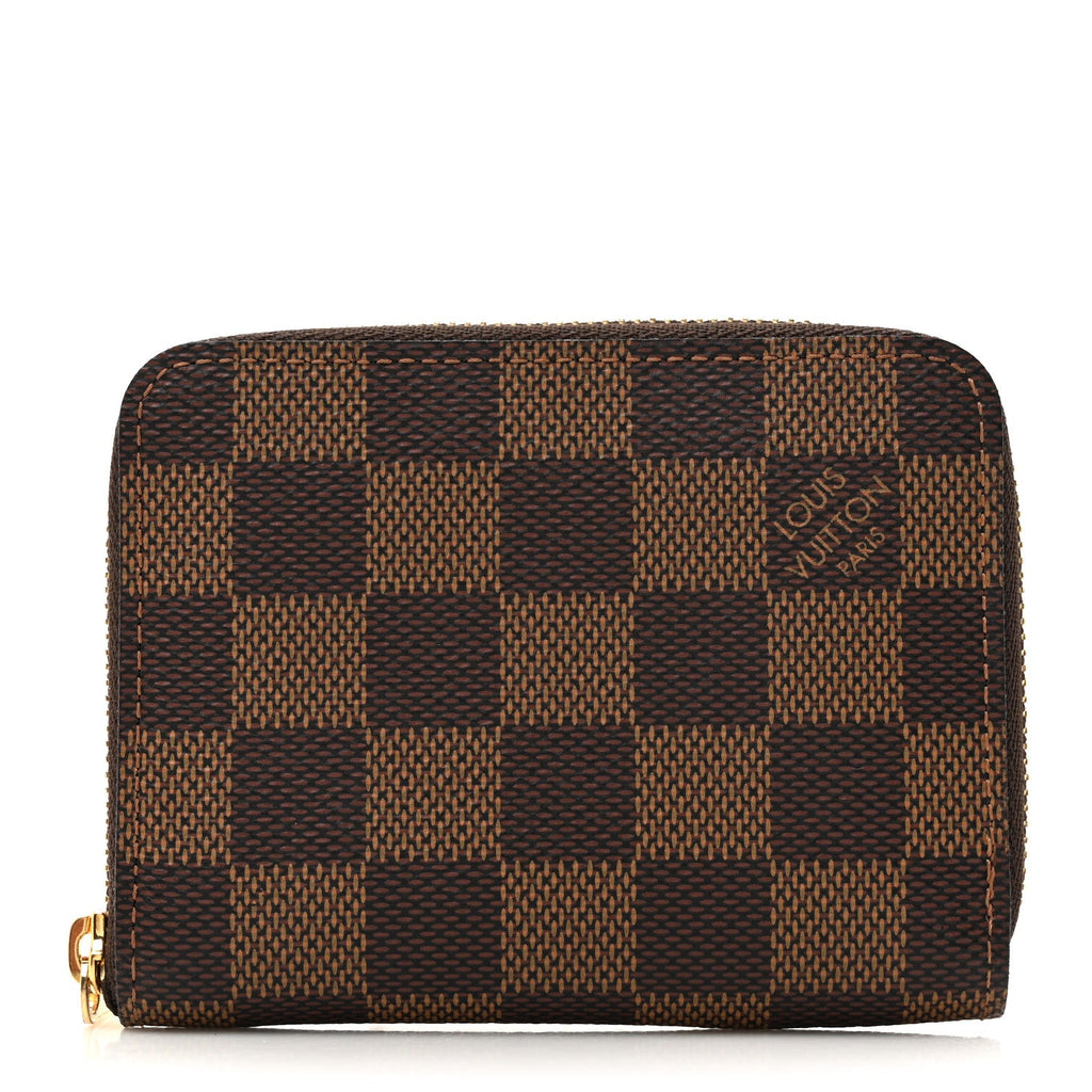 Damier Ebene Zippy Coin Purse