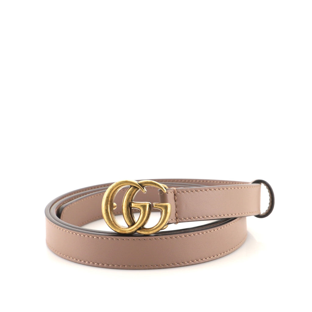 GG Marmont Belt Leather Thin 95