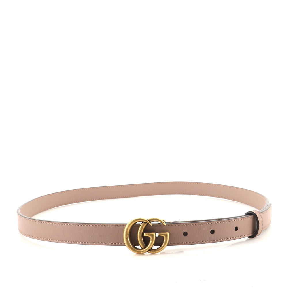 GG Marmont Belt Leather Thin 95