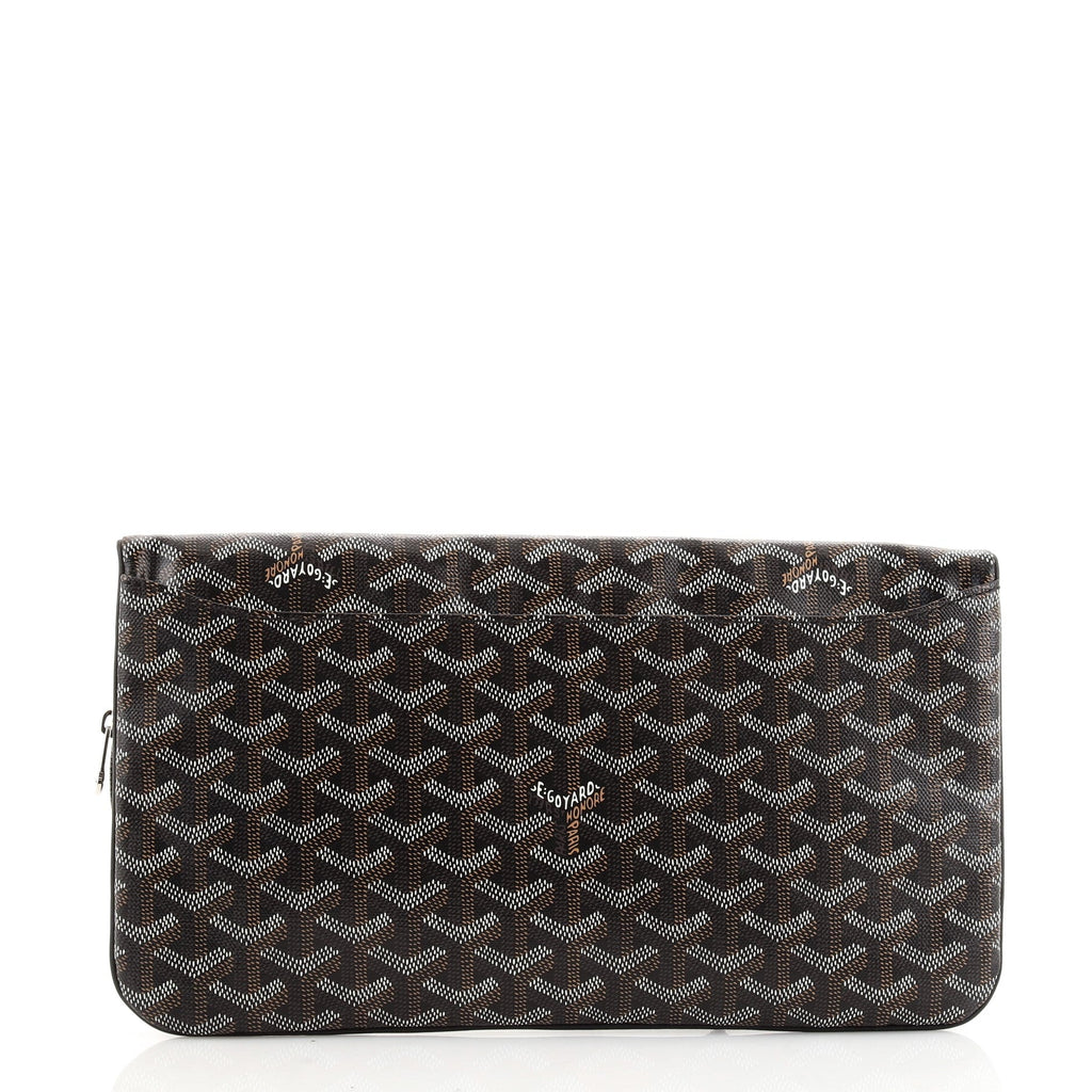 Saint Marie Clutch Coated Canvas