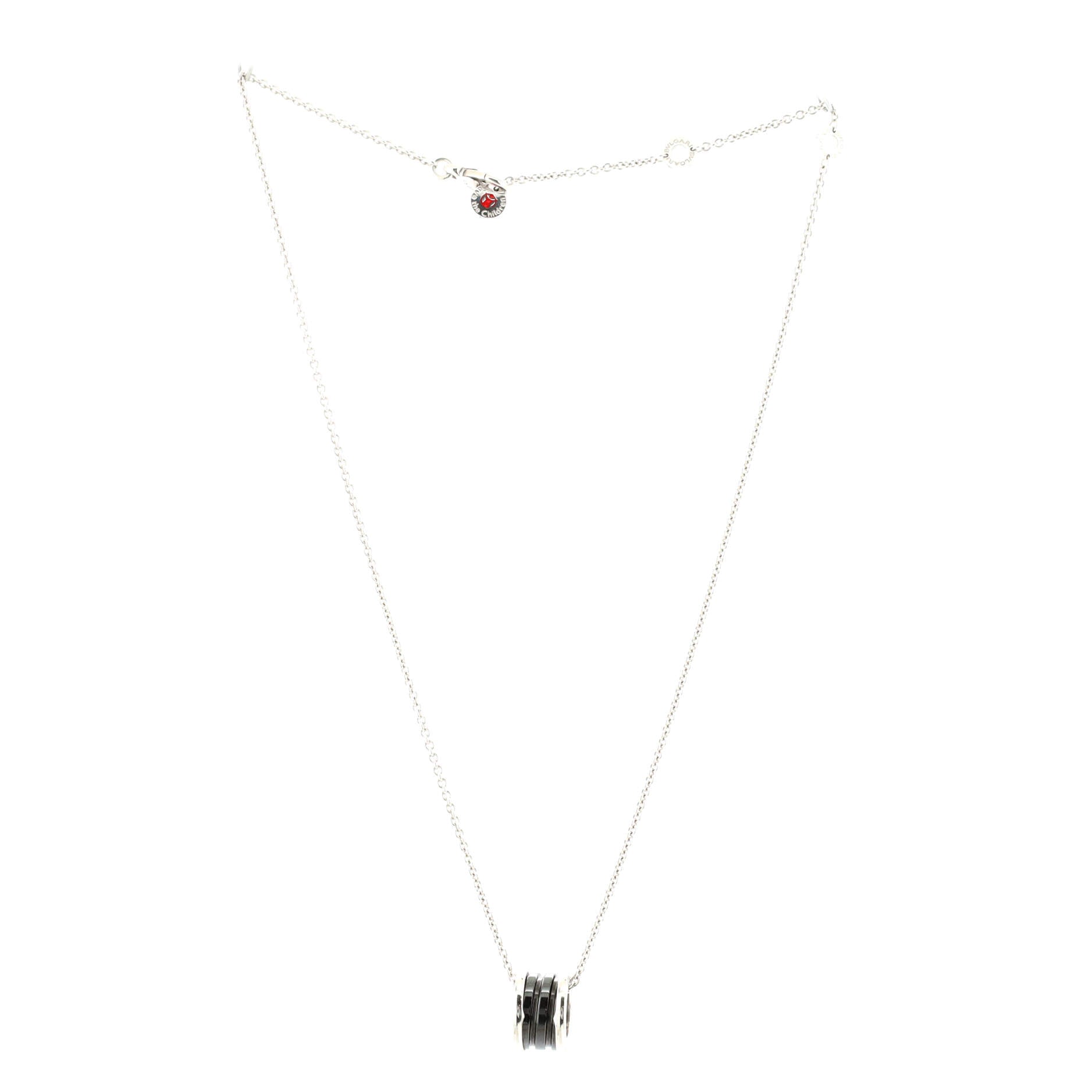 B.Zero1 Save the Children Pendant Necklace Sterling Silver and Ceramic