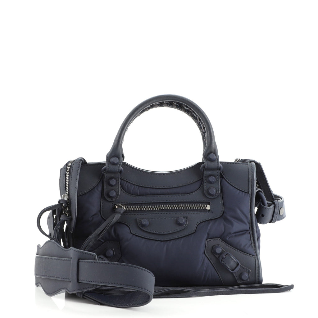 City Classic Studs Bag Nylon Mini