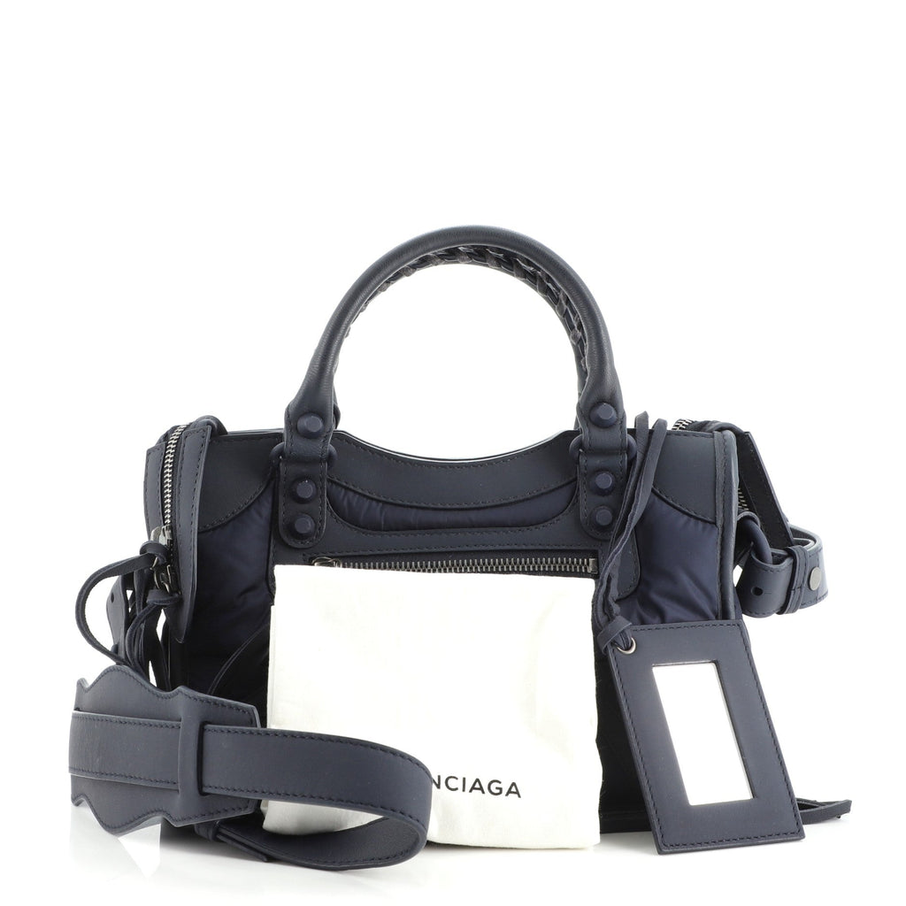City Classic Studs Bag Nylon Mini