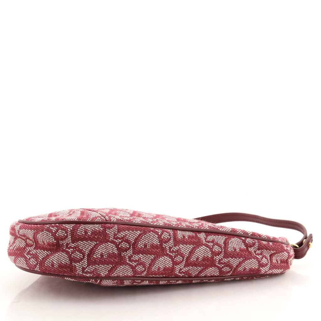 Vintage Saddle Bag Diorissimo Canvas Mini