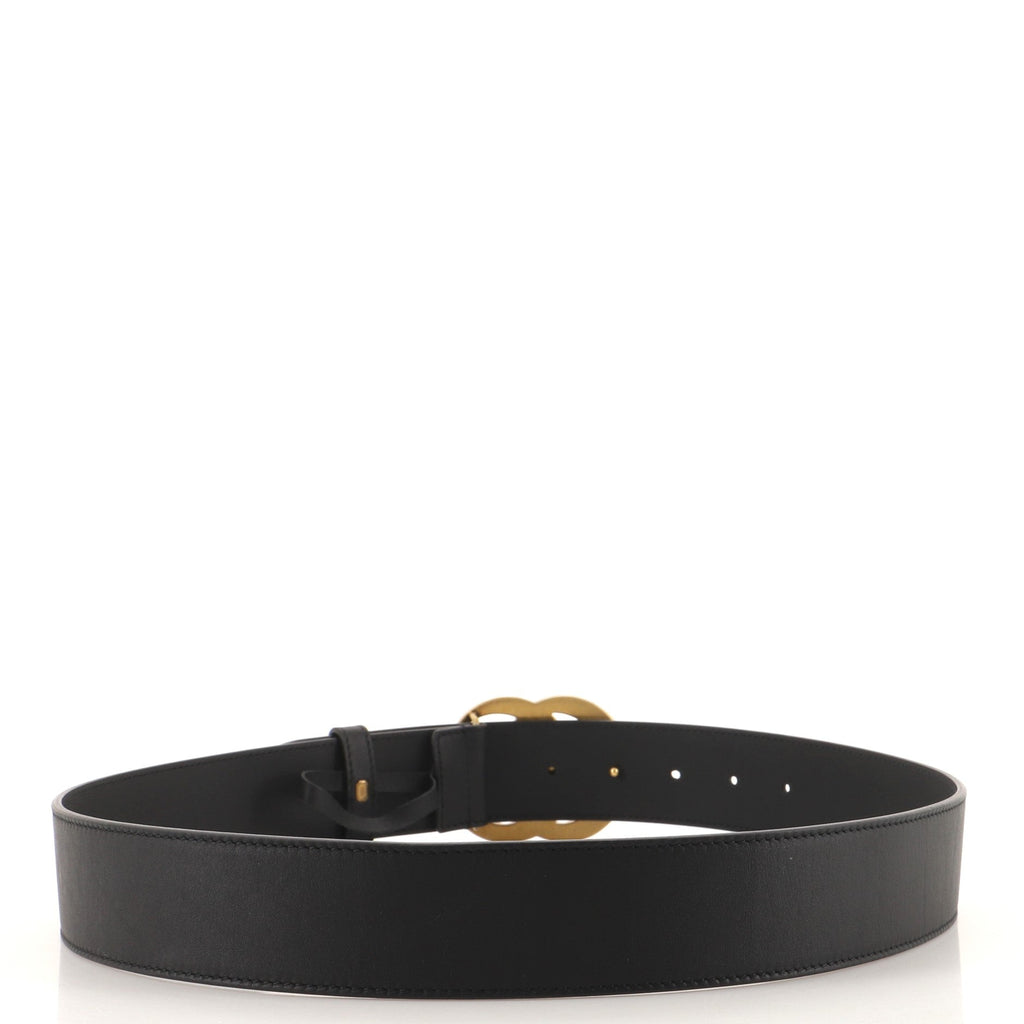 Pearly GG Marmont Belt Leather Wide 85