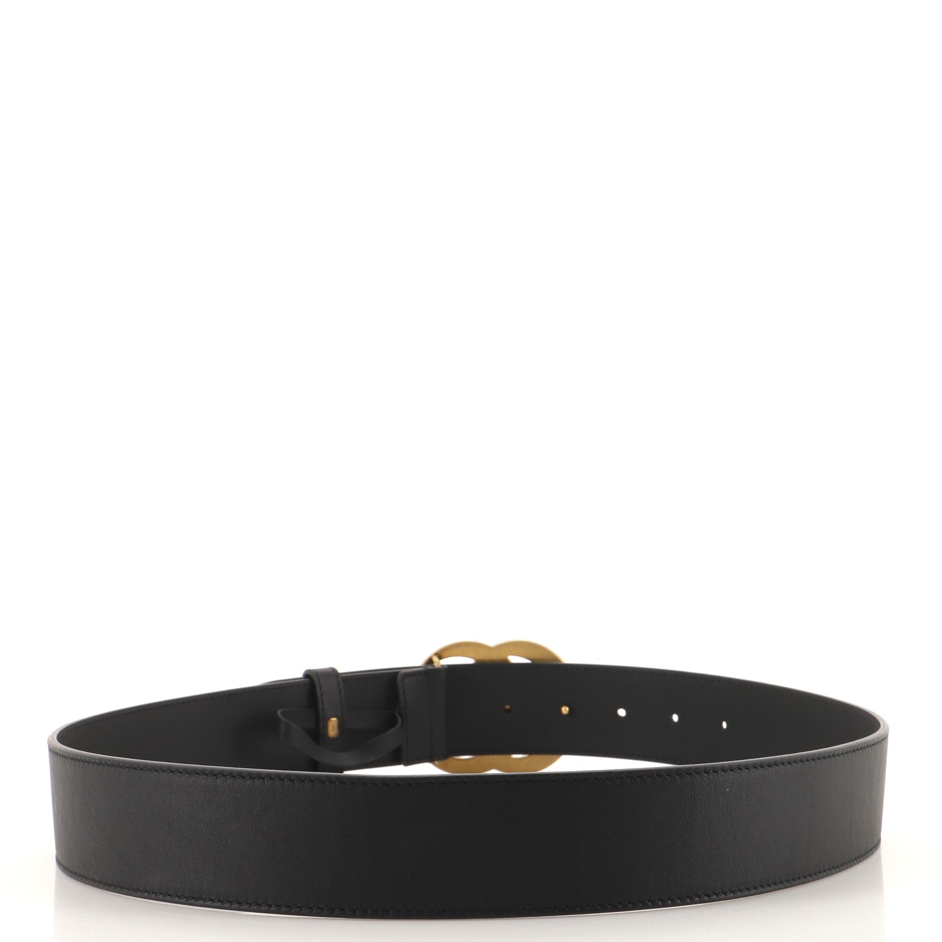 Pearly GG Marmont Belt Leather Wide 85