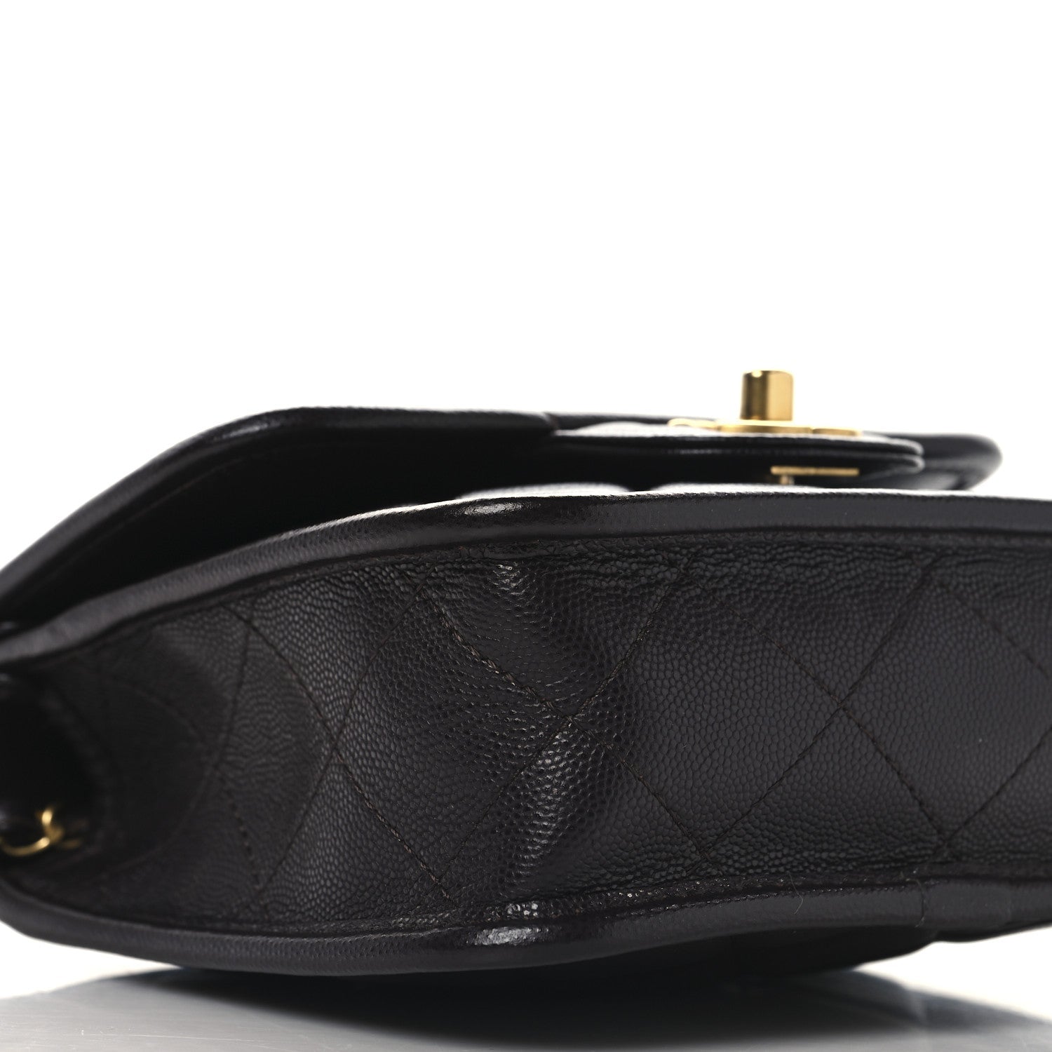 Caviar School Memory Mini Top Handle Flap  Burgundy