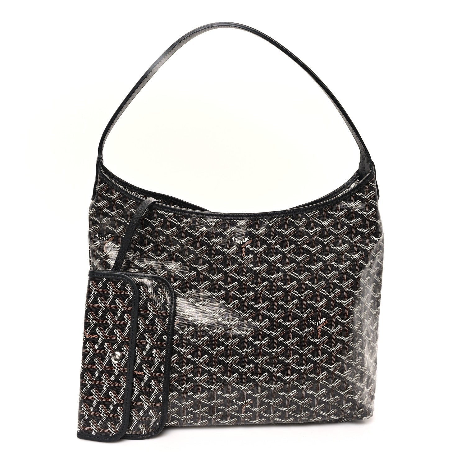 Goyardine Boheme Hobo Black