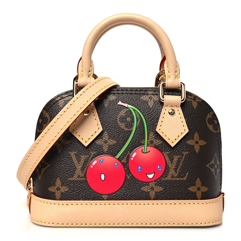 LV X TM Monogram Cerises Nano Alma