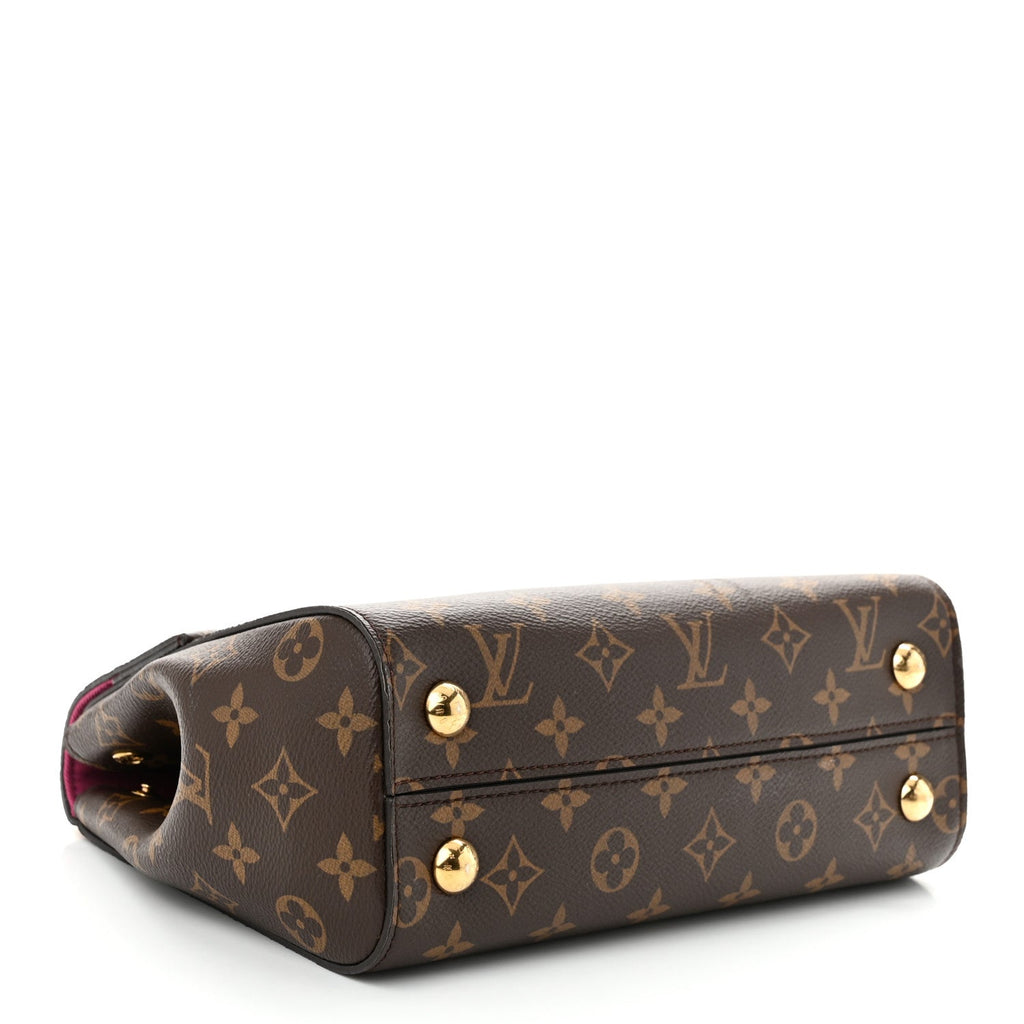 Monogram Cluny BB Bordeaux Fuchsia