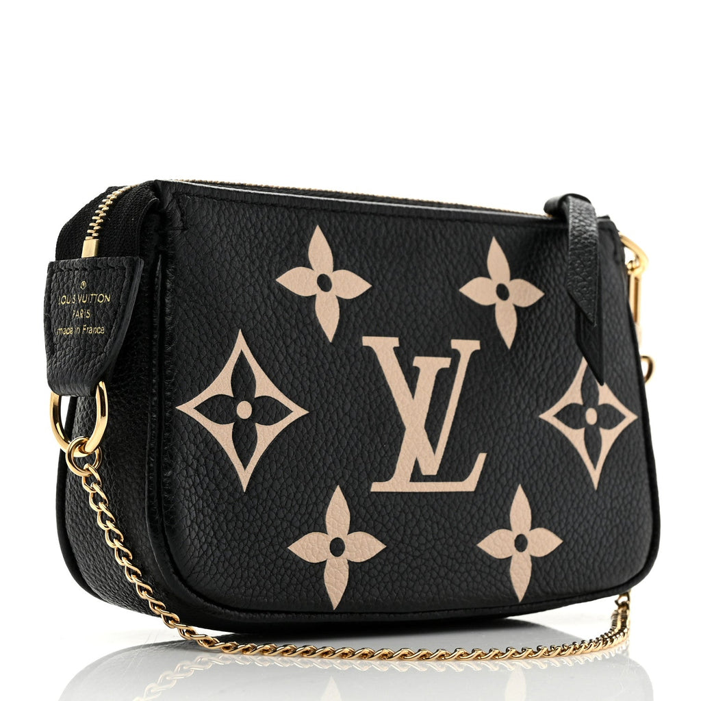 Empreinte Monogram Giant Mini Pochette Accessories Black