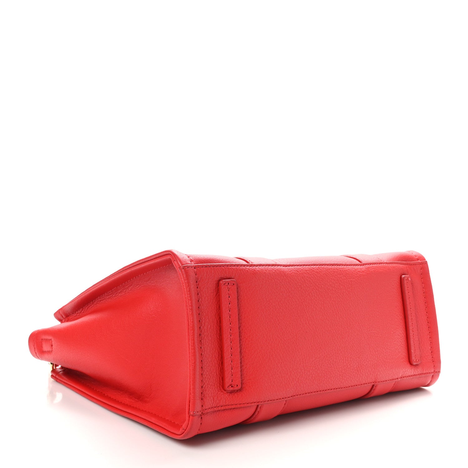 Grained Calfskin Medium The Tote Bag True Red