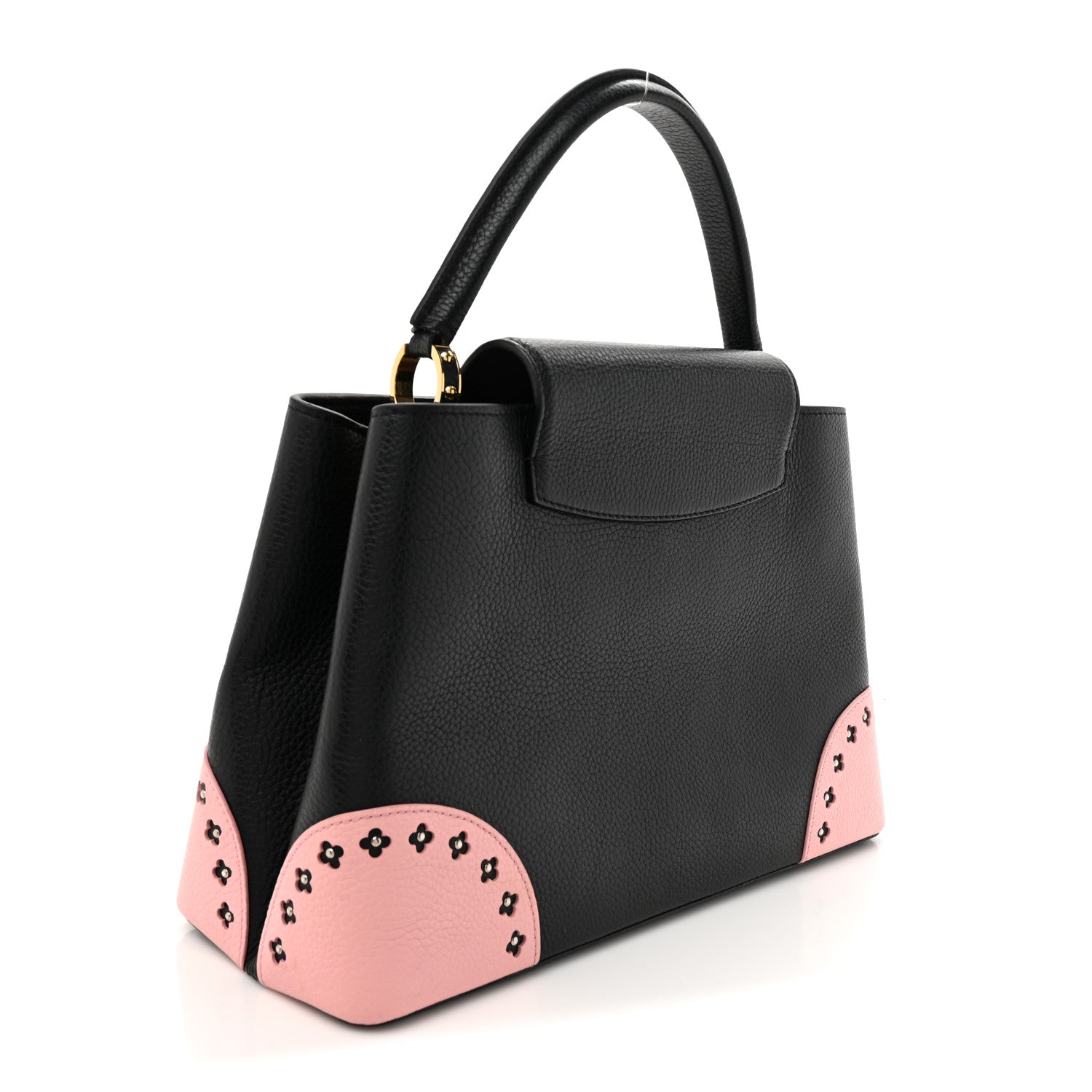 Taurillon Flowers Capucines GM   Black