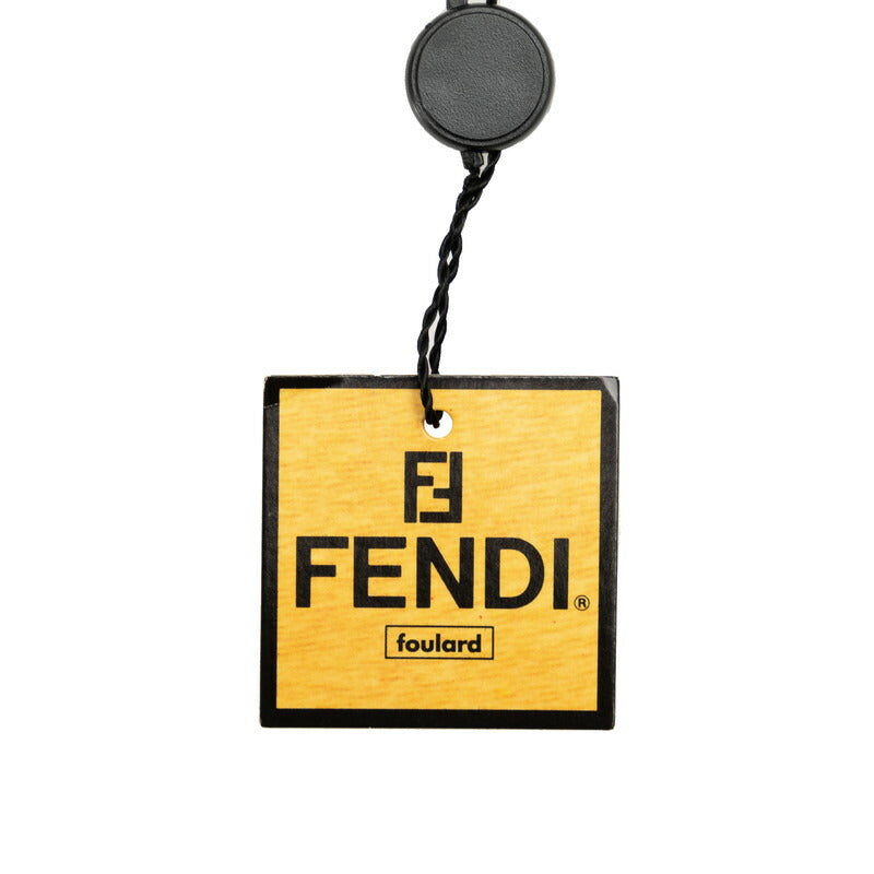 Fendi Handbag Motif Silk Scarf